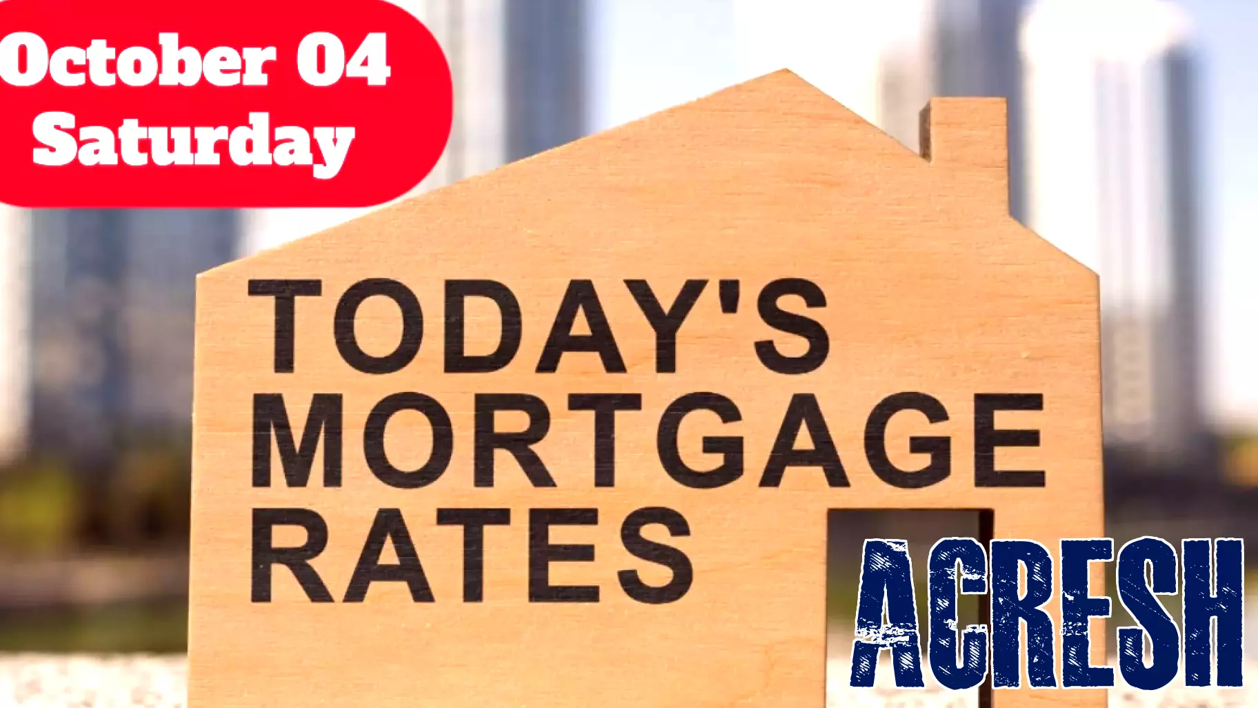 Significant Drop in Mortgage Rates on October 4, 2025